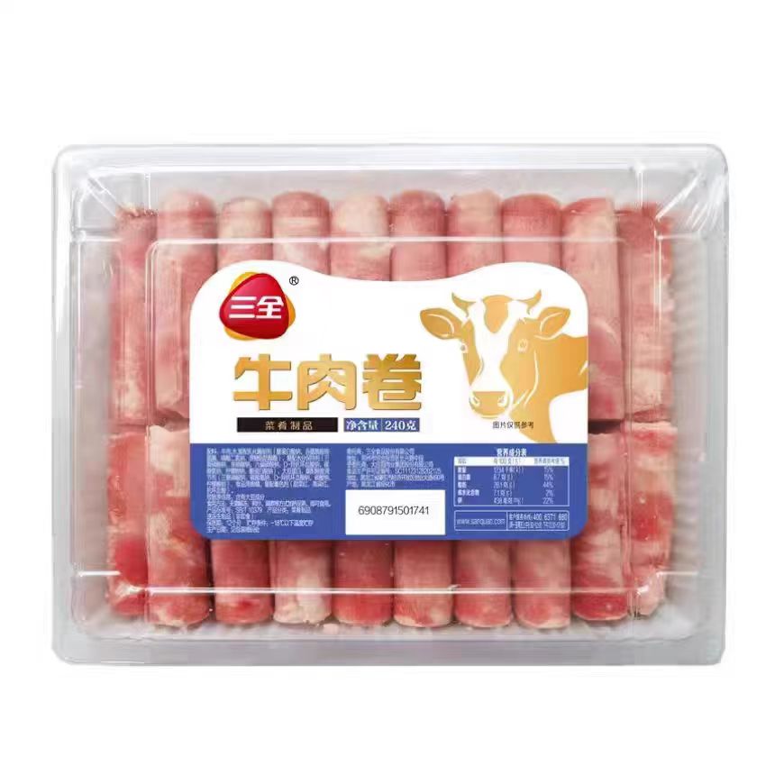 240克牛肉卷1*240克*16盒